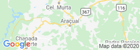 Aracuai map